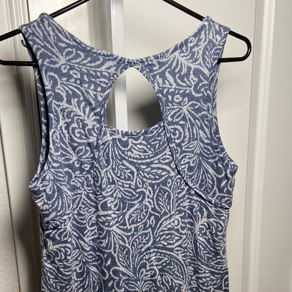 Lot of 2- Mod-O-Doc Chic High-Low Gray/Blue Patterned Dresses size S - Picture 9 of 13